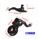 Harley Softail Slim FLSL Sport Glide FLSB Standard FXST Street Bob FXBBS FXDRS CNC Easy Pull Clutch & Brake Lever Combo 15-24 - pazoma