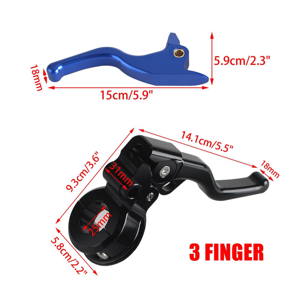 Harley Softail Slim FLSL Sport Glide FLSB Standard FXST Street Bob FXBBS FXDRS CNC Easy Pull Clutch & Brake Lever Combo 15-24 - pazoma