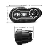 BMW R1200GS 2003-2012 R1200GS Adventure 2005-2013 E-Mark Approved LED Headlight Kit with Halo Ring High/Low Lighting Headlamp DRL - pazoma