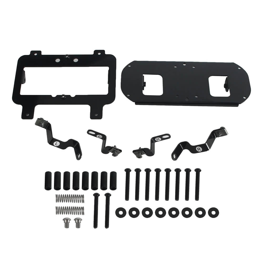 Baja Designs LP6 LED Headlight Bracket System Mounting Assembly For Harley Road Glide Special Custom FLTR FLTRSE FLTRU FLTRXS FLTRXSE 2015-2023 - pazoma