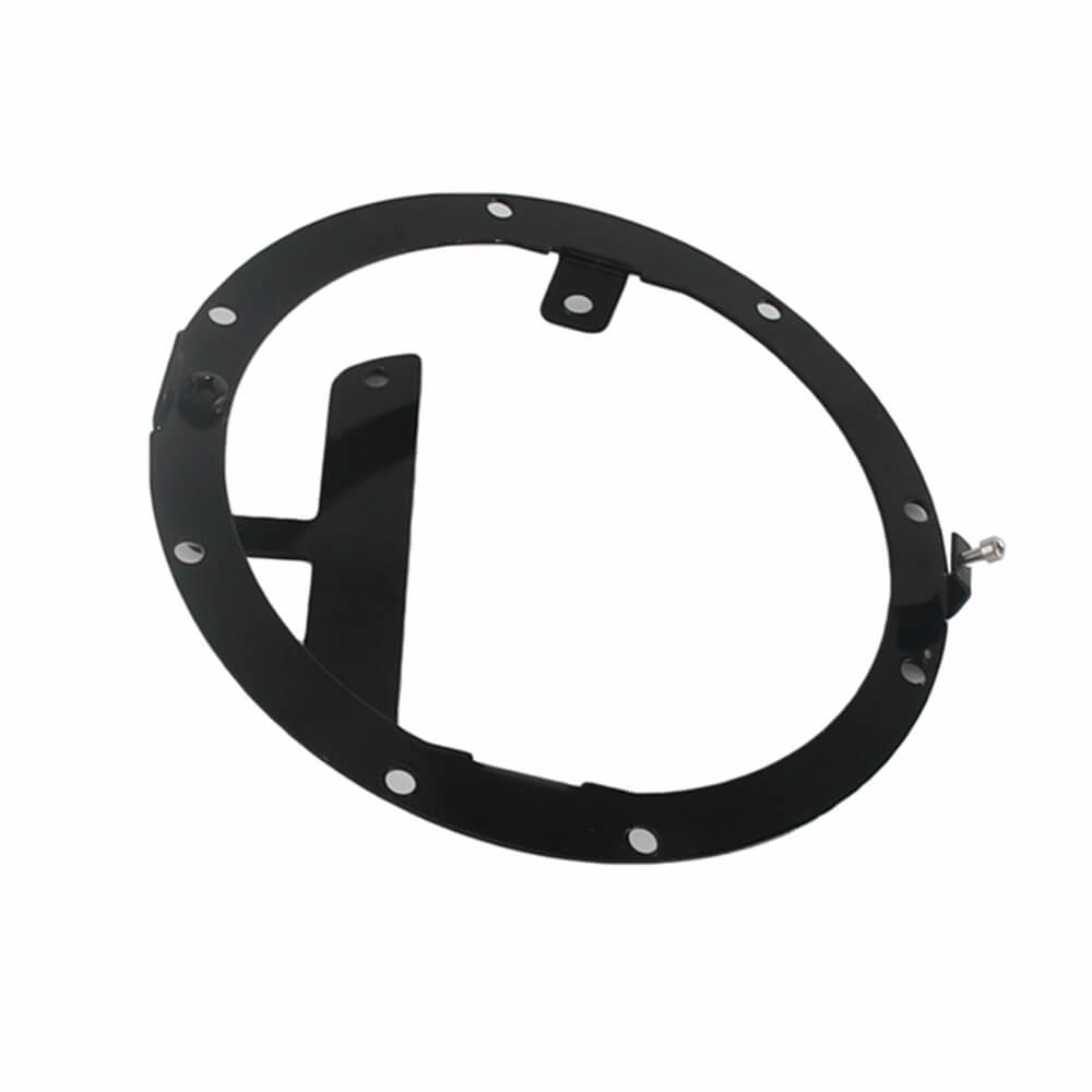 Harley Street Glide Baja Designs LP6 Shark Demon 2 LED Headlight Bracket System Adjust The Light Height Mount FLHT FLHTK 1999-2023 - pazoma