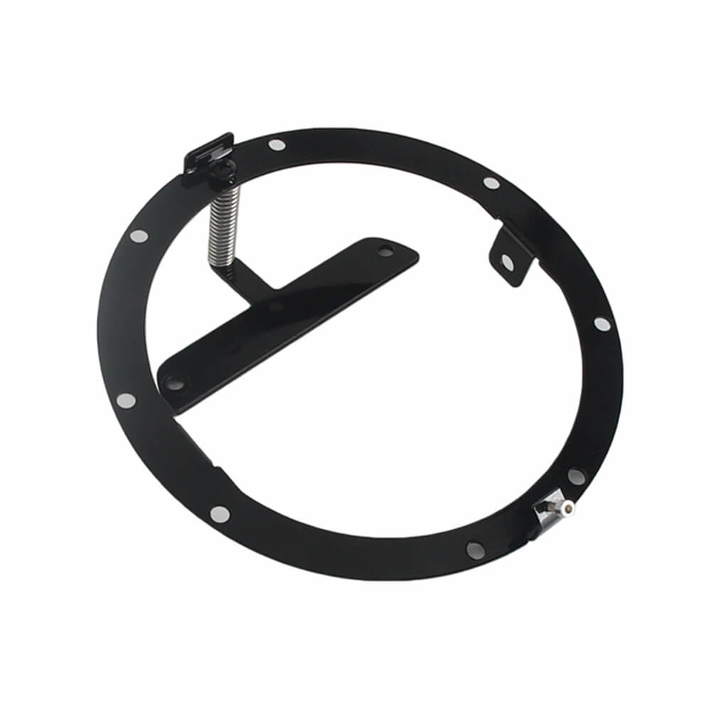 Harley Street Glide Baja Designs LP6 Shark Demon 2 LED Headlight Bracket System Adjust The Light Height Mount FLHT FLHTK 1999-2023 - pazoma