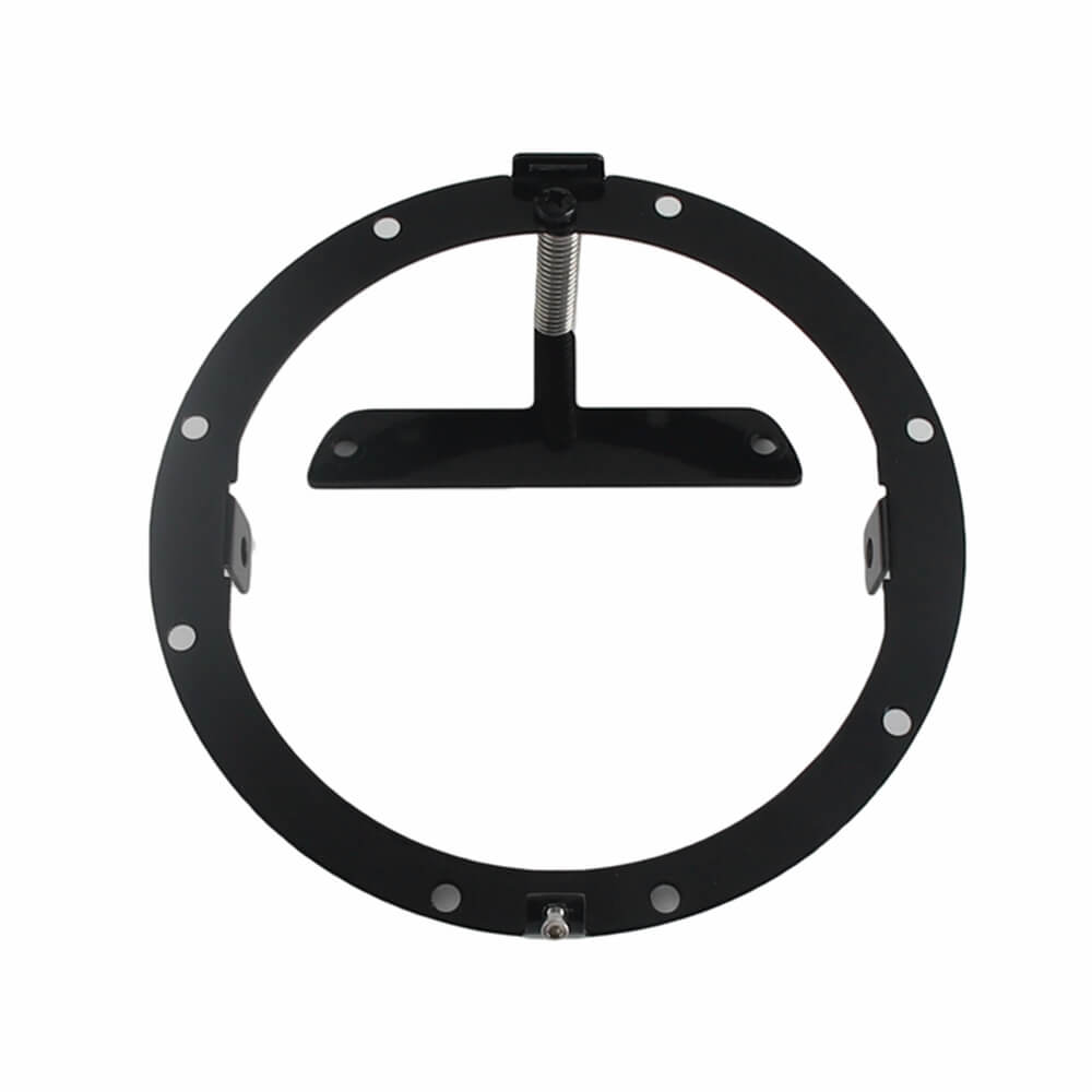 Harley Street Glide Baja Designs LP6 Shark Demon 2 LED Headlight Bracket System Adjust The Light Height Mount FLHT FLHTK 1999-2023 - pazoma