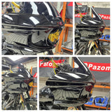 Baja Designs LP6 and Shark Demon 2 Headlight Bracket System Mounting Assembly For Harley Softail M8 Low Rider ST 117 FXLRST FXRST 2022-2025 - pazoma