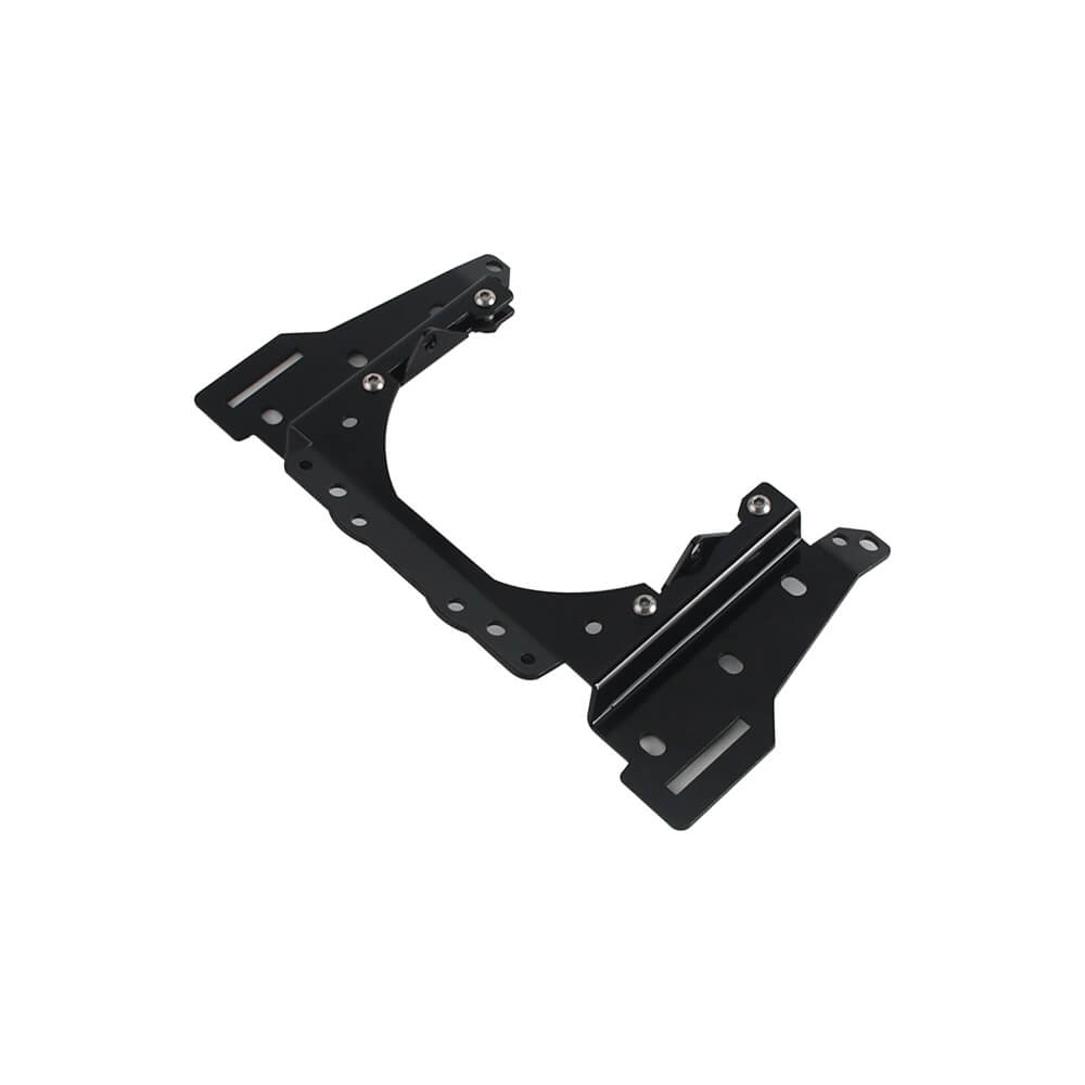 Baja Designs LP6 and Shark Demon 2 Headlight Bracket System Mounting Assembly For Harley Softail M8 Low Rider ST 117 FXLRST FXRST 2022-2025 - pazoma