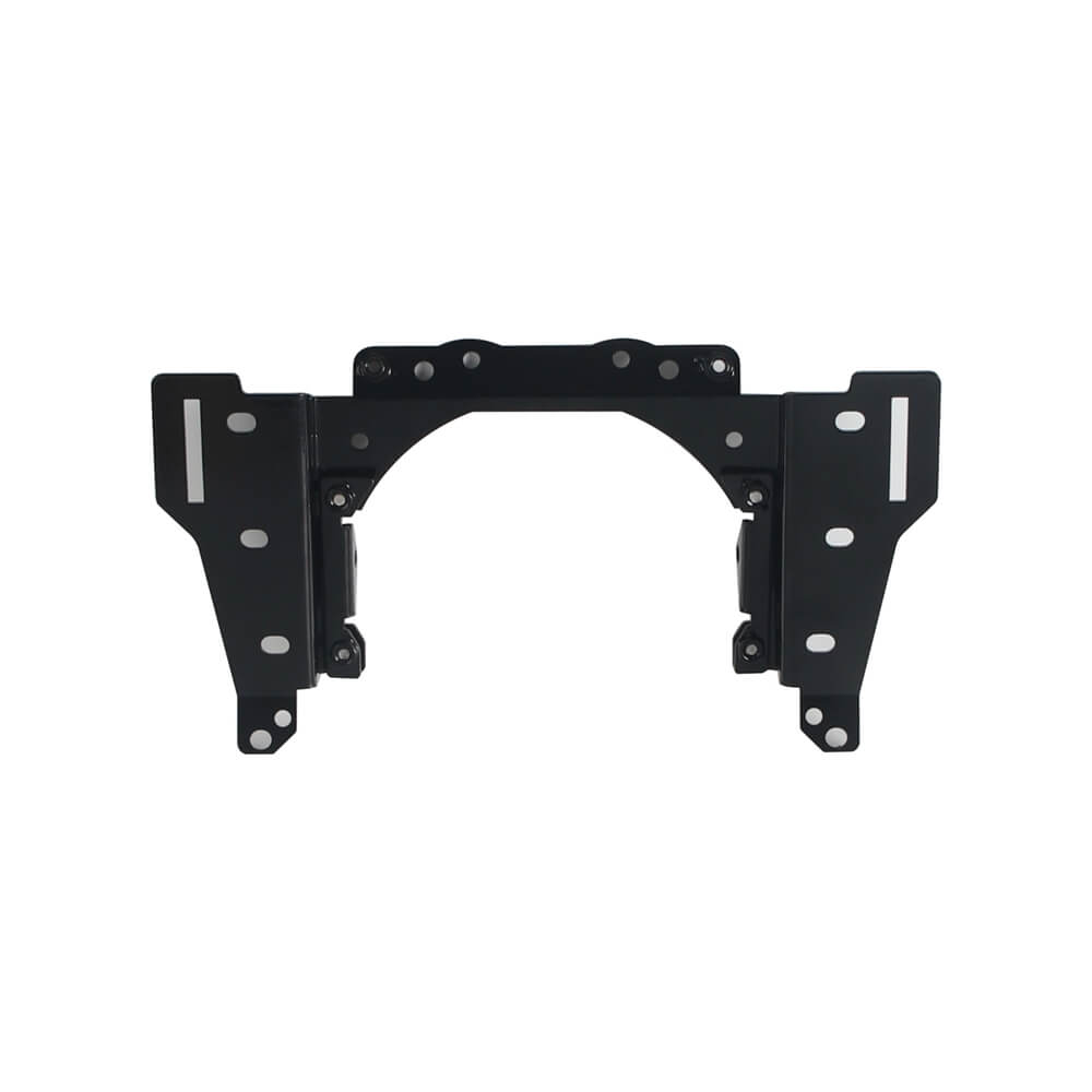 Baja Designs LP6 and Shark Demon 2 Headlight Bracket System Mounting Assembly For Harley Softail M8 Low Rider ST 117 FXLRST FXRST 2022-2025 - pazoma