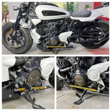 CNC Adjustable Shift Linkages Gear Shift Lever For Harley-Davidson Sportster S 1250 RH1250S 2021-2025 - pazoma