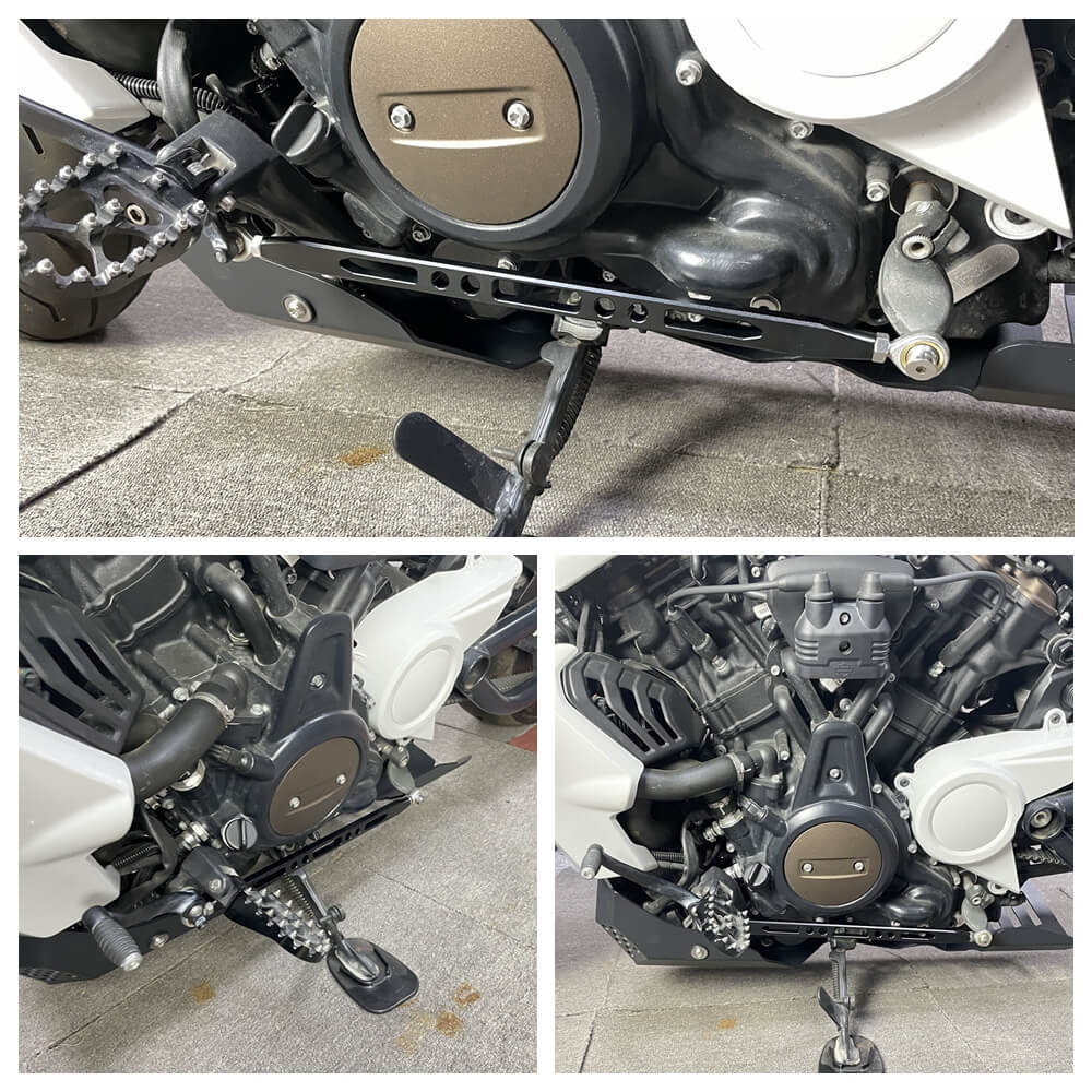 CNC Adjustable Shift Linkages Gear Shift Lever For Harley-Davidson Sportster S 1250 RH1250S 2021-2025 - pazoma