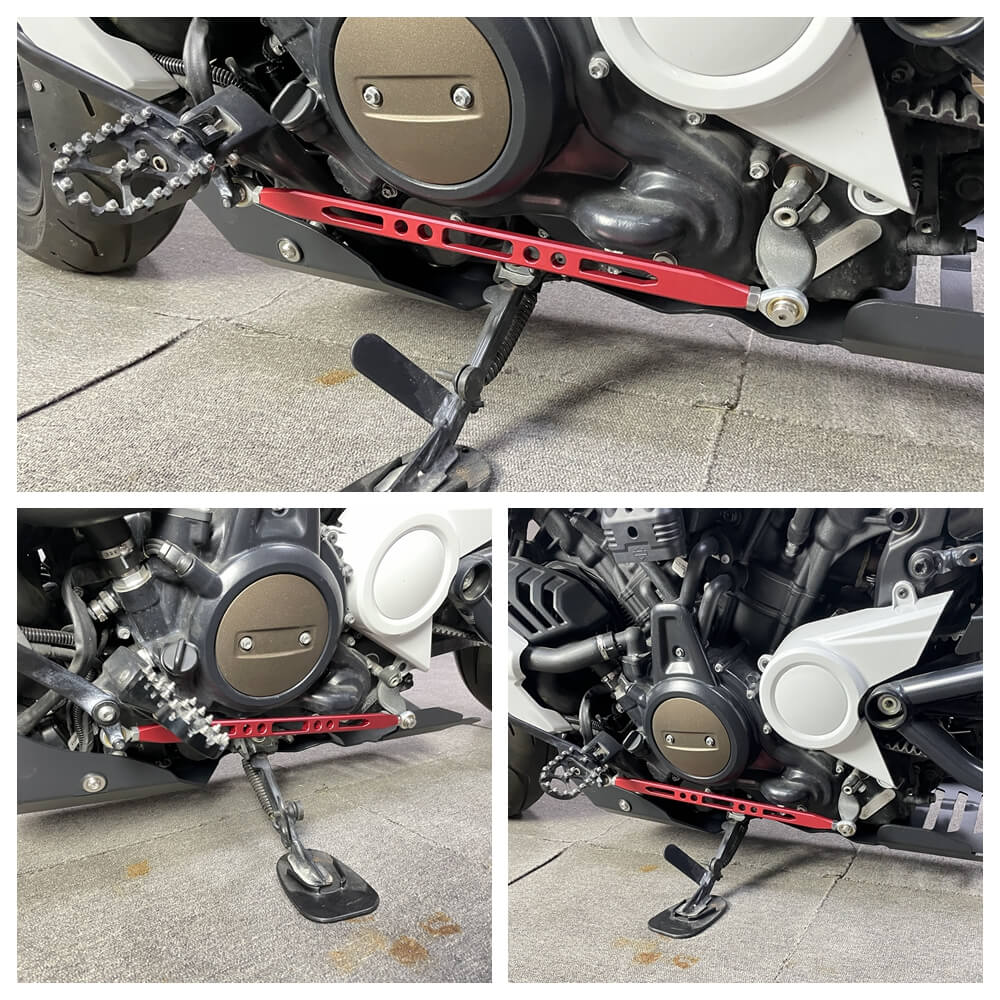 CNC Adjustable Shift Linkages Gear Shift Lever For Harley-Davidson Sportster S 1250 RH1250S 2021-2025 - pazoma