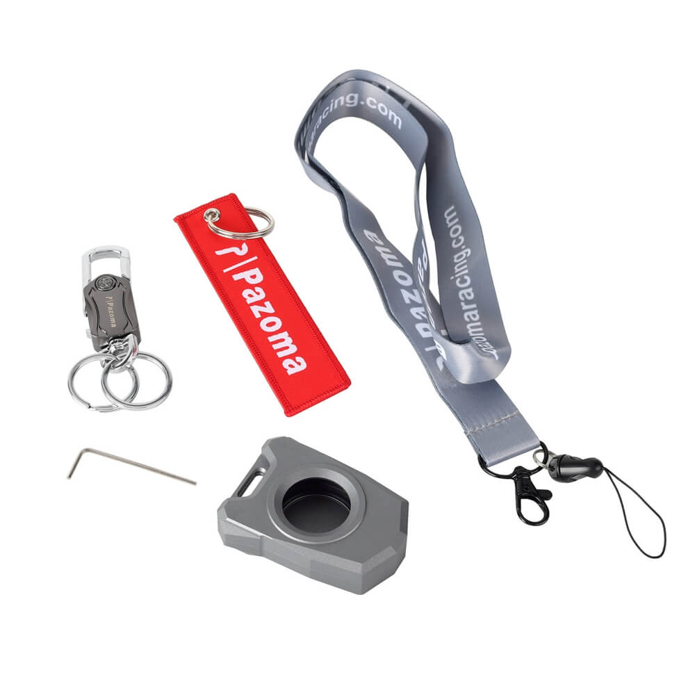 Customize CNC Smart Hands-Free Fob Key Casing Cover Keychain Case For Harley Pan America RA1250S Sportster S RH1250S Nightster 975 RH975 21-23 - pazoma