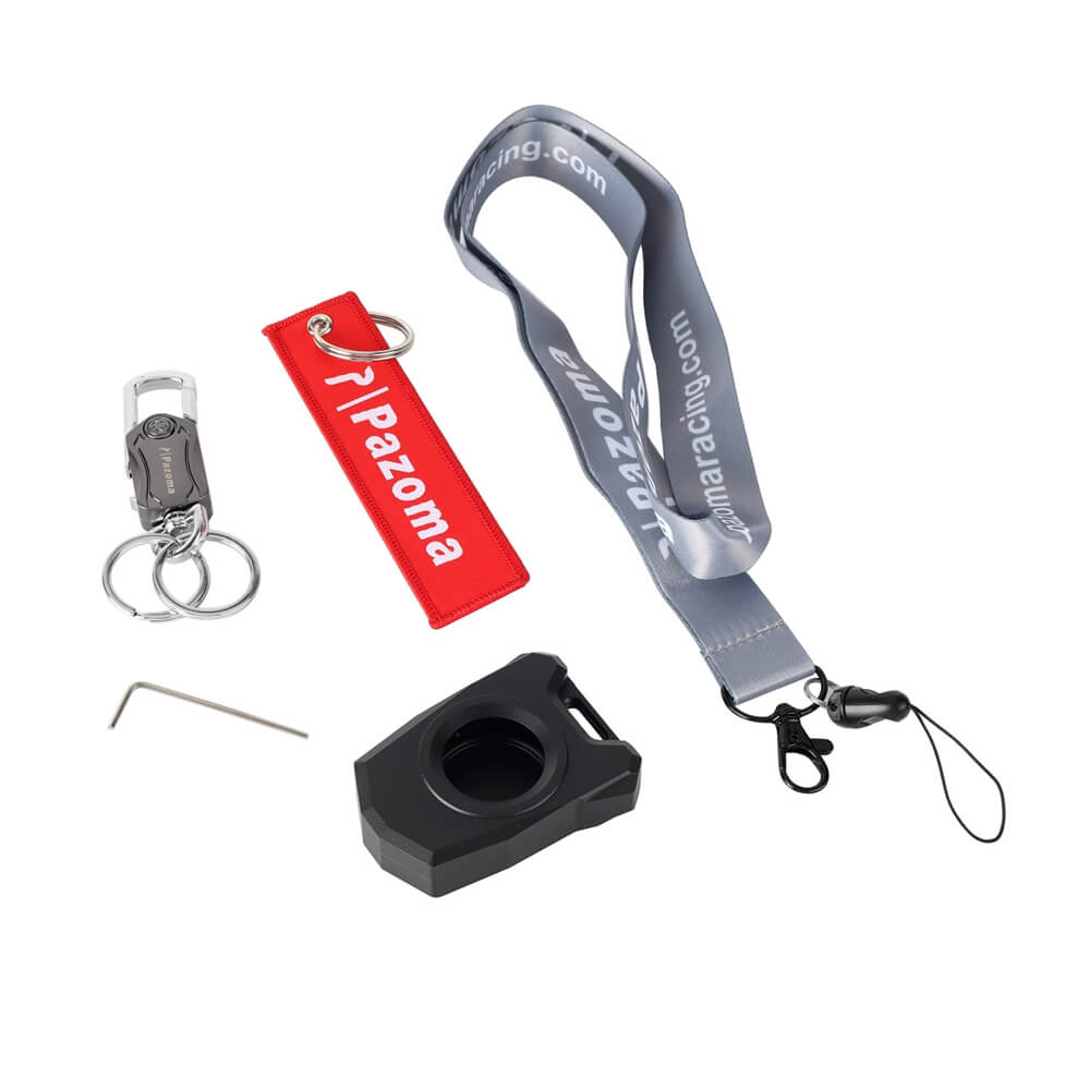 Customize CNC Smart Hands-Free Fob Key Casing Cover Keychain Case For Harley Pan America RA1250S Sportster S RH1250S Nightster 975 RH975 21-23 - pazoma