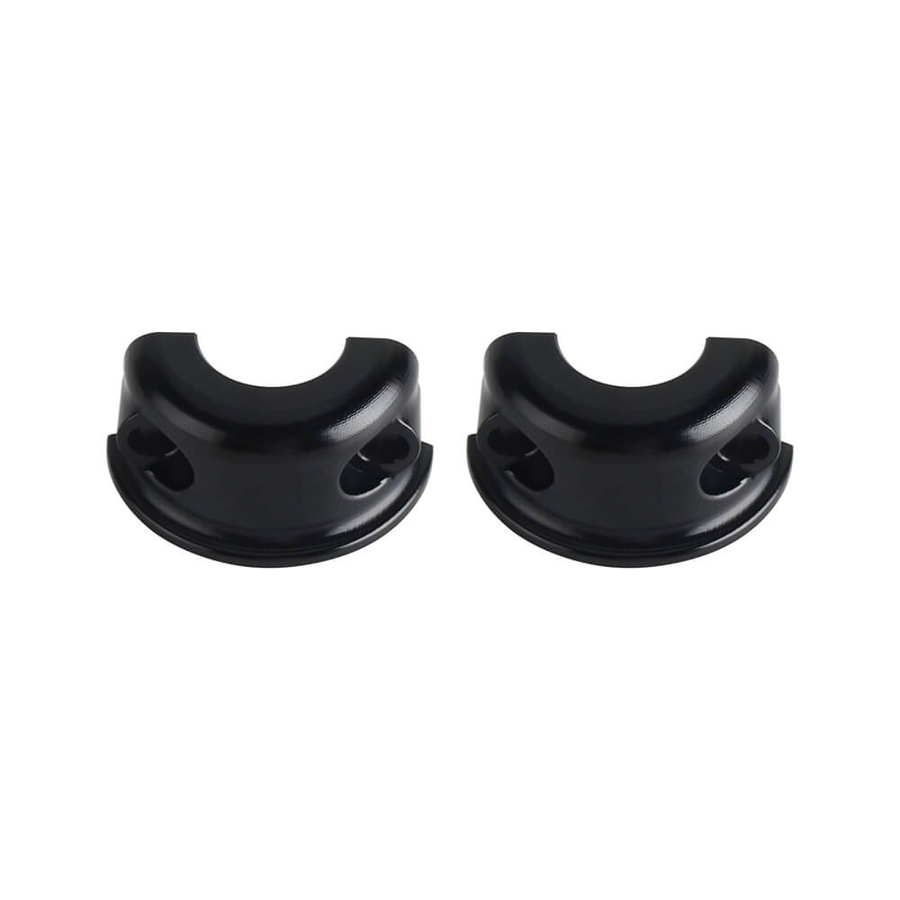 CNC Aluminum Universal Handlebar Clutch Brake Perch Half Clamp For Harley Touring Road Glide King Dyna Softail Sportster Street Bob XL - pazoma