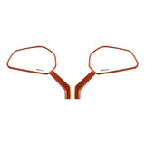 CNC Carbon Fiber Mirrors Rearview Side Mirror For Harley Softail Dyna FXR Street Bob Low Rider S ST Fat Bob Glide Club style - pazoma