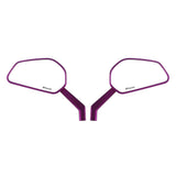 CNC Carbon Fiber Mirrors Rearview Side Mirror For Harley Softail Dyna FXR Street Bob Low Rider S ST Fat Bob Glide Club style - pazoma