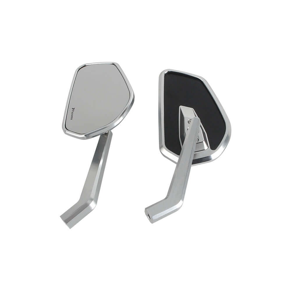 CNC Carbon Fiber Mirrors Rearview Side Mirror For Harley Touring Softail Dyna Sportster Street Bob Low Rider S Road King Fatboy XL883 - pazoma
