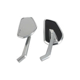 CNC Carbon Fiber Mirrors Rearview Side Mirror For Harley Touring Softail Dyna Sportster Street Bob Low Rider S Road King Fatboy XL883 - pazoma