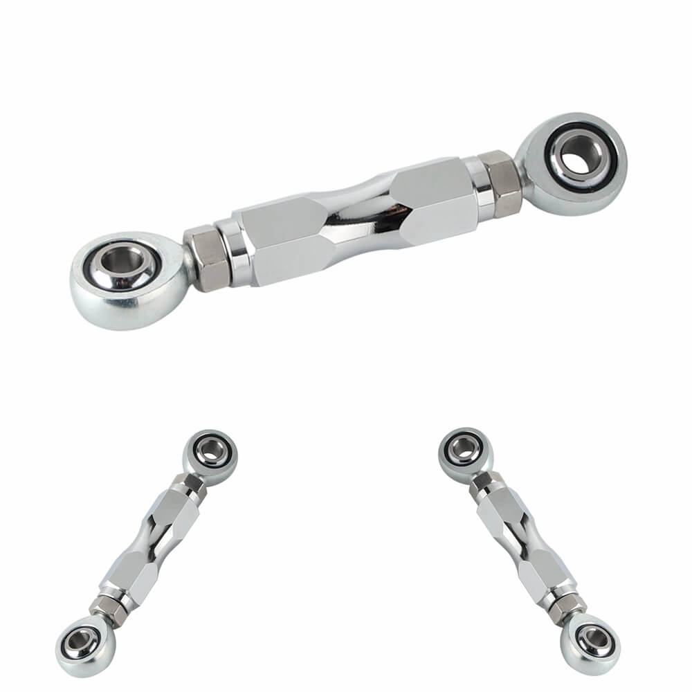 CNC Mid-Control Adjustable Shift Linkage Rod For Harley Davidson Softail M8 Dyna FXR - pazoma