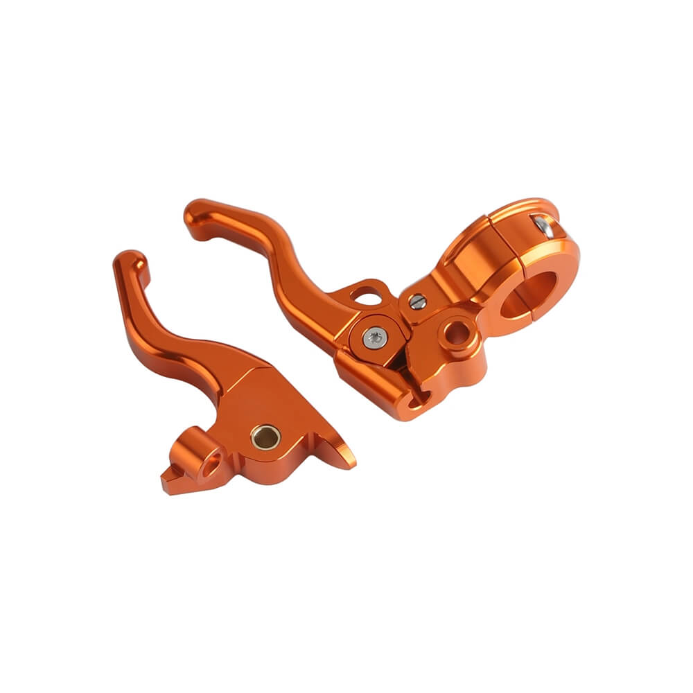 CNC Shorty Easier Easy Pull Clutch & Brake Lever Combo For Harley Touring Electra Glide Highway King Ultra Limited 2021-2024 - pazoma