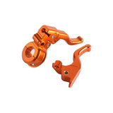 CNC Shorty Easier Easy Pull Clutch & Brake Lever Combo For Harley Touring Street Road Glide ST Road King Special 2021-2024 - pazoma