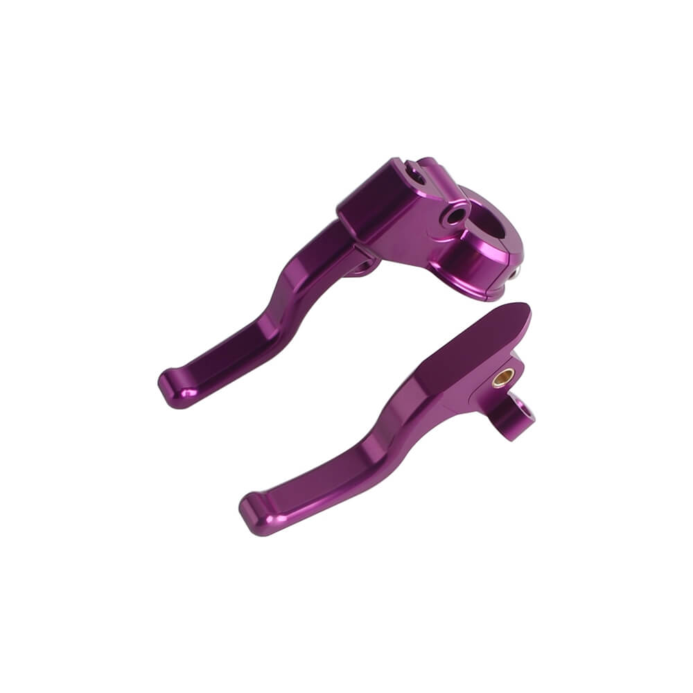 CNC Shorty Easy Pull Clutch & Brake Lever Combo For Harley Touring Electra Glide Classic Standard Ultra Limited FLHT 08-2013 - pazoma