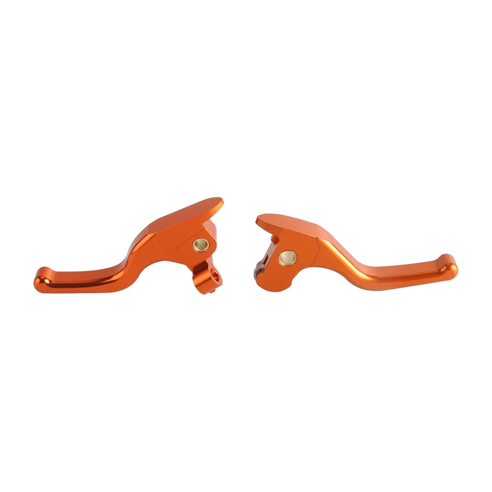 CNC Shorty Hand Control Lever Kit Brake Clutch Lever For Harley CVO Road King FLHRSE Street Road Glide FLHXSE FLTRSE3 09-16 - pazoma