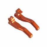 CNC Shorty Hand Control Lever Kit Brake Clutch Levers For Harley FL FX FXST FLST FXD FXR XL 1982-1995 Models by V-Twin - pazoma