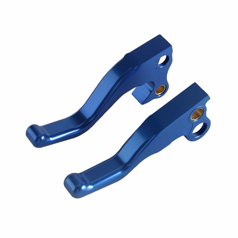 CNC Shorty Hand Control Lever Kit Brake Clutch Levers For Harley FL FX FXST FLST FXD FXR XL 1982-1995 Models by V-Twin - pazoma