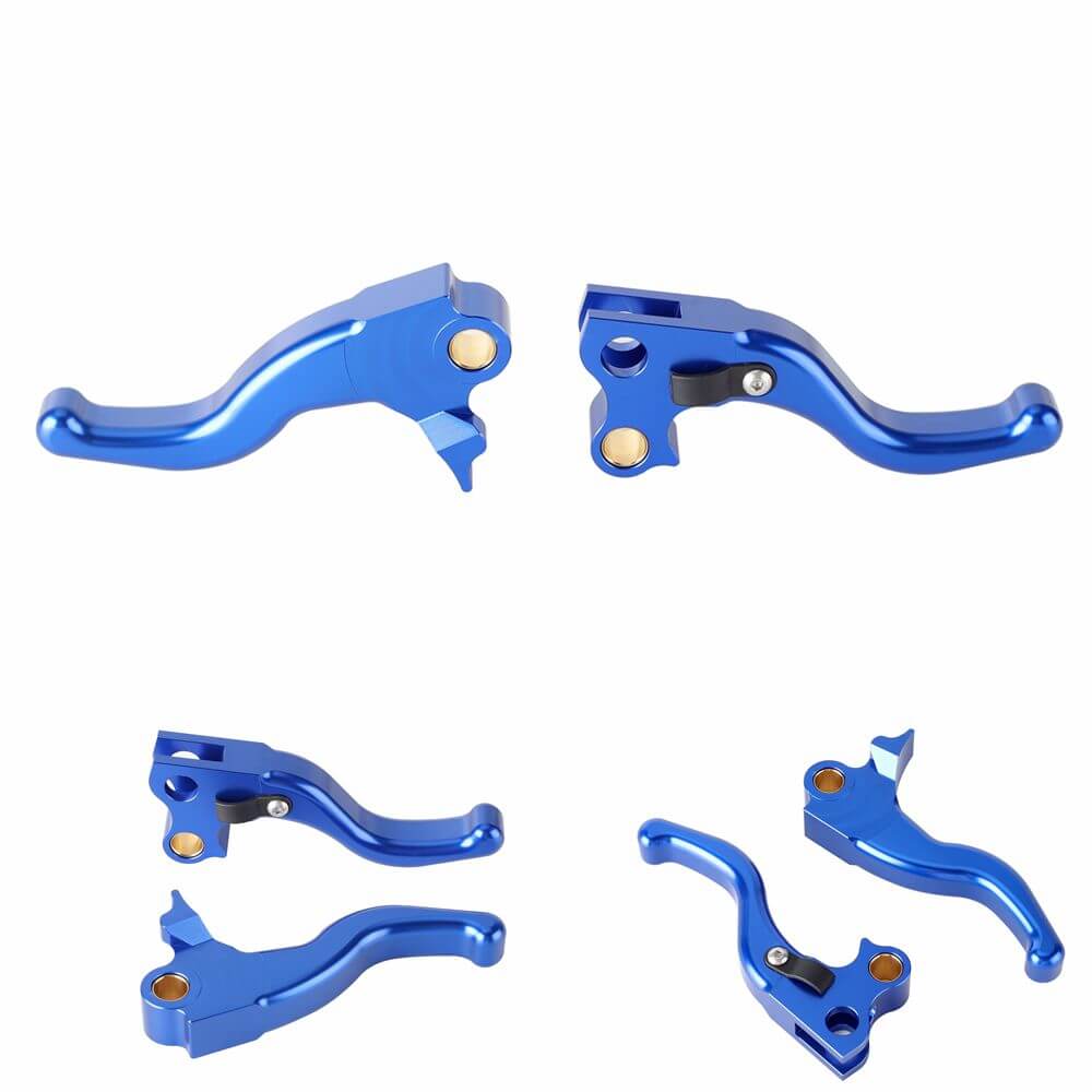 CNC Shorty Hand Control Lever Kit Brake Clutch Levers For Harley Sportster Custom Hugger Roadster Sport XL 1996-2003 - pazoma