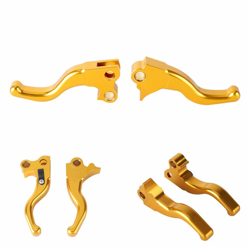 CNC Shorty Hand Control Lever Kit Brake Clutch Levers For Harley Sportster Custom Hugger Roadster Sport XL 1996-2003 - pazoma