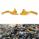 CNC Shorty Hand Control Lever Kit Brake Clutch Levers For Harley Touring Electra Glide Highway King Ultra Limited 2021-2024 - pazoma
