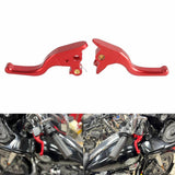 CNC Shorty Hand Control Lever Kit Brake Clutch Levers For Harley Touring Electra Glide Highway King Ultra Limited 2021-2024 - pazoma