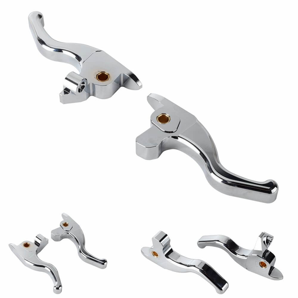 2017-20 Harley Touring Electra Glide Standard Ultra Classic Limited CNC Shorty Hand Control Lever Kit Brake Clutch Levers - pazoma