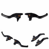 2017-20 Harley Touring Electra Glide Standard Ultra Classic Limited CNC Shorty Hand Control Lever Kit Brake Clutch Levers - pazoma