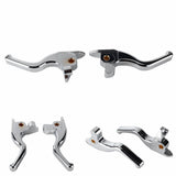 2017-20 Harley Touring Electra Glide Standard Ultra Classic Limited CNC Shorty Hand Control Lever Kit Brake Clutch Levers - pazoma