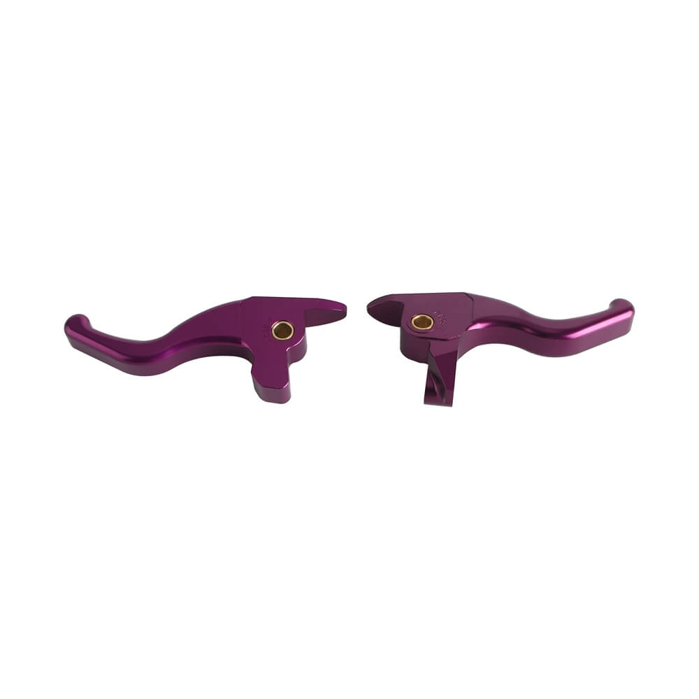 CNC Shorty Hand Control Lever Kit Brake Clutch Levers For Harley Touring Road King Special Street Glide CVO/SE 2017-2020 - pazoma