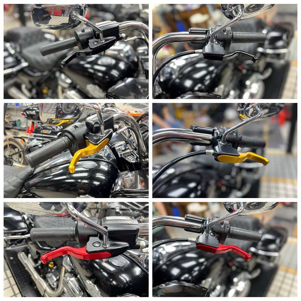 CNC Shorty Hand Control Lever Kit Brake Clutch Levers For Harley Touring Street Road Glide ST Road King Special 2021-2024 - pazoma
