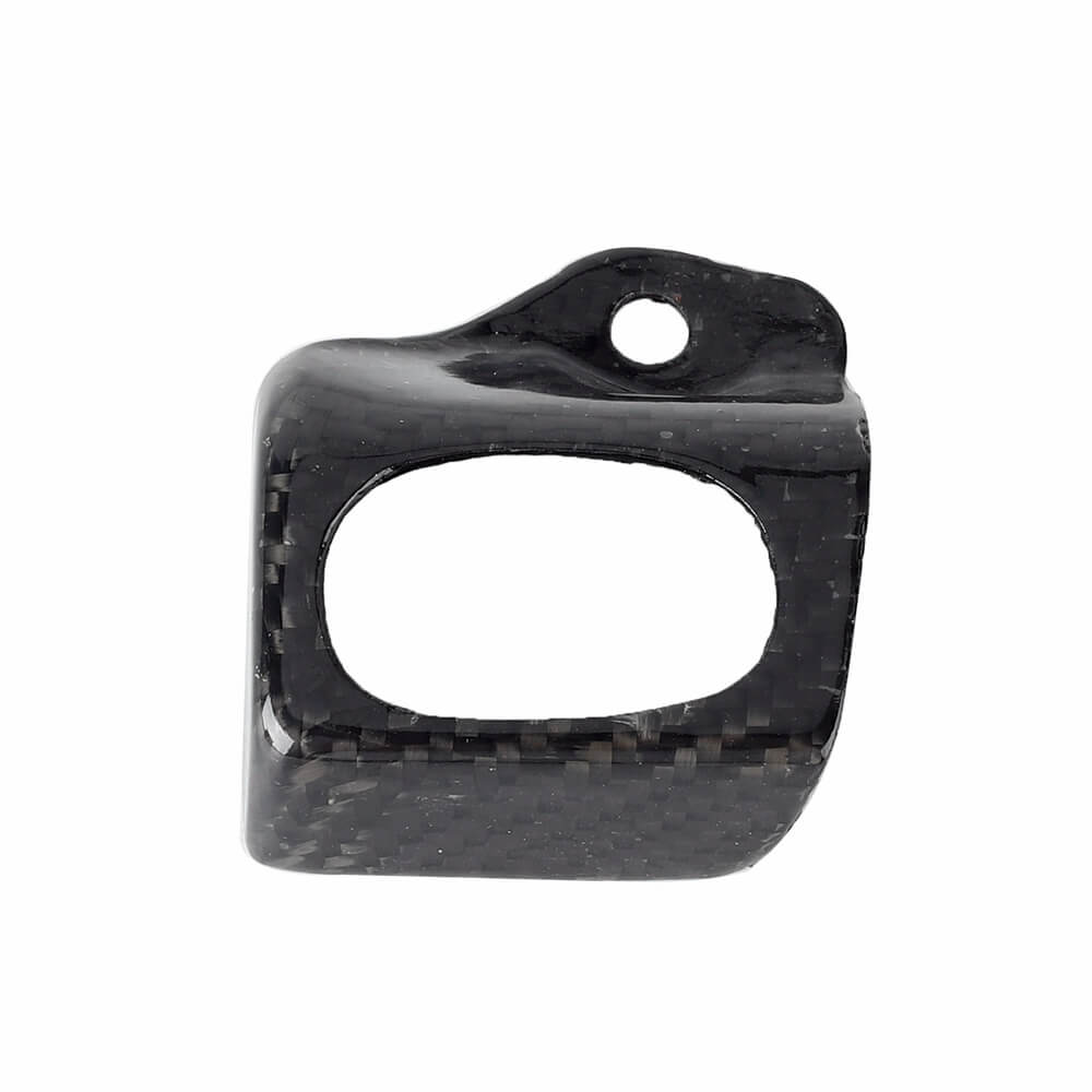 Carbon Fiber Oil Cup Cap Protector Cover Rear Brake Pump Fluid Reservoir Guard For Harley Pan America 1250 ST Special RA1250S RA1250 CVO RA1250SE 21- - pazoma