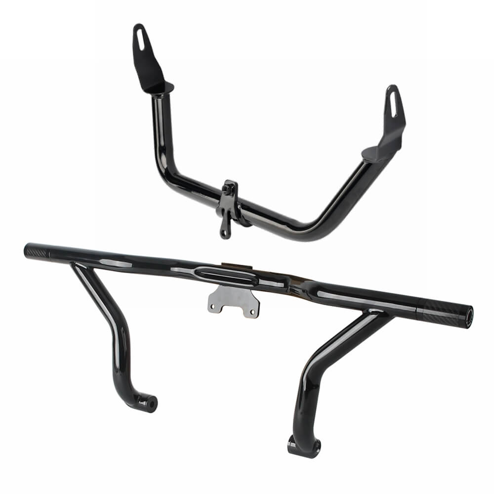 Chopped Engine Guard Crash Bar W/ Fairing Support Kit For Harley Road Glide Special Ultra Limited CVO FLTRXS FLTRXST FLTRXSE FLTRU FLTRK 15- - pazoma