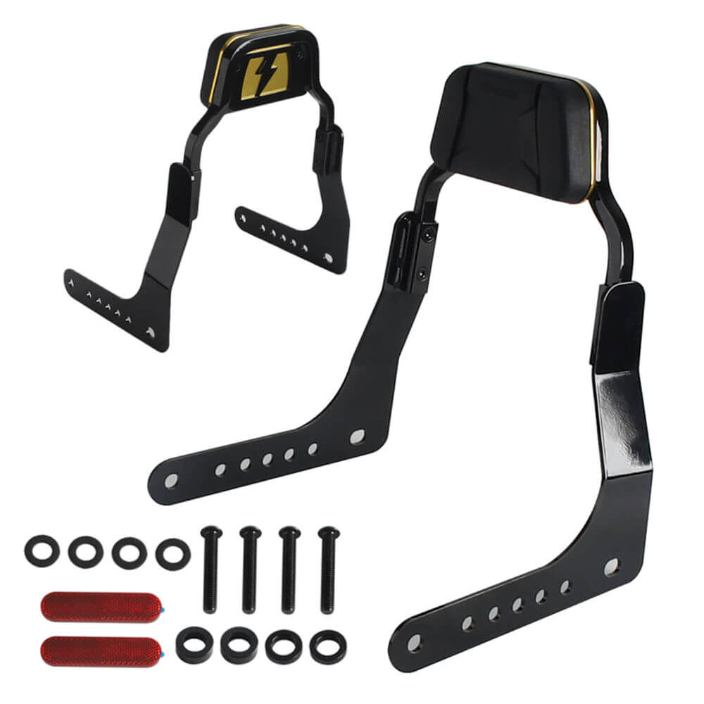 Club Style Backrests Low profile Fixed Mini Sports Sissy Bar Kit For Harley M8 Softail Low Rider S FXLR FXLRS 2018+ - pazoma