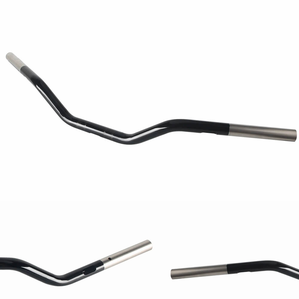 Club Style Moto Bars Stainless Performance Mid-Rise 1" Dia Handlebar For Harley Road Glide Street Glide Ultra ST CVO 2023.5-2025 - pazoma