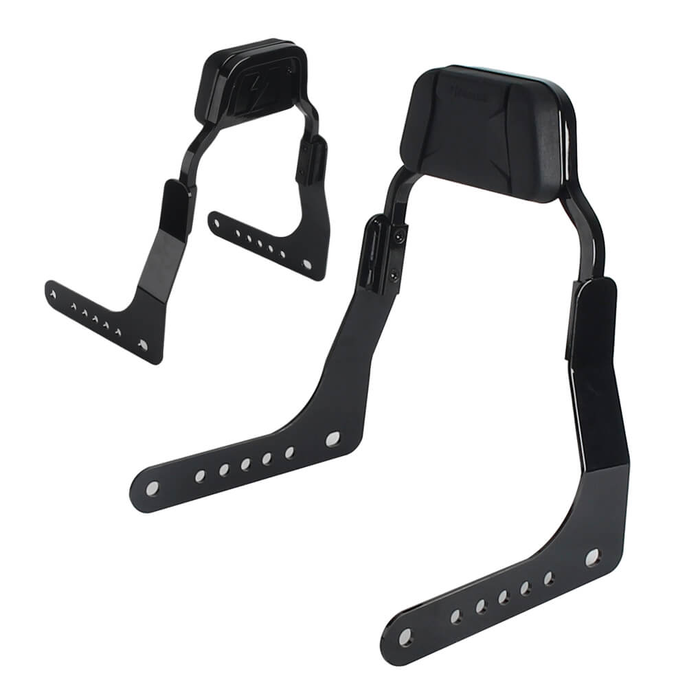 Club Style Passenger Backrests Low profile Fixed Mini Sports Sissy Bar For Harley M8 Softail Low Rider ST FXLRST FXRST Sport Glide FLSB 2018- - pazoma