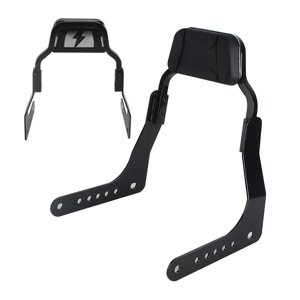 Club Style Passenger Backrests Low profile Fixed Mini Sports Sissy Bar For Harley M8 Softail Low Rider ST FXLRST FXRST Sport Glide FLSB 2018- - pazoma