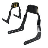 Club Style Passenger Backrests Low profile Fixed Mini Sports Sissy Bar For Harley M8 Softail Low Rider ST FXLRST FXRST Sport Glide FLSB 2018- - pazoma