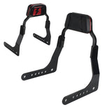 Club Style Passenger Backrests Low profile Fixed Mini Sports Sissy Bar For Harley M8 Softail Low Rider ST FXLRST FXRST Sport Glide FLSB 2018- - pazoma