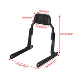 Club Style Passenger Backrests Low profile Fixed Mini Sports Sissy Bar Kit For Harley Dyna Low Rider FXDL Street Bob FXDB Super Glide FXD '06-'17 - pazoma