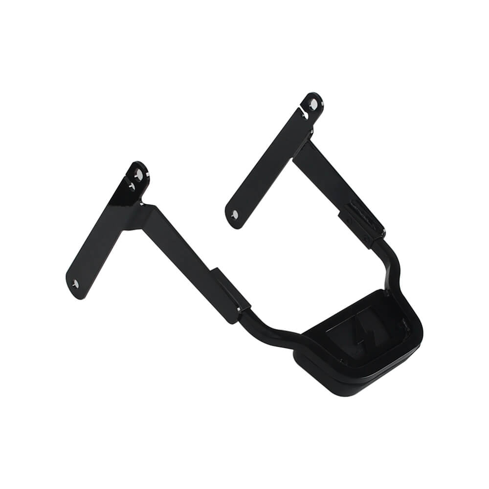 Club Style Passenger Backrests Low profile Fixed Mini Sports Sissy Bar Kit For Harley Dyna Low Rider FXDL Street Bob FXDB Super Glide FXD '06-'17 - pazoma