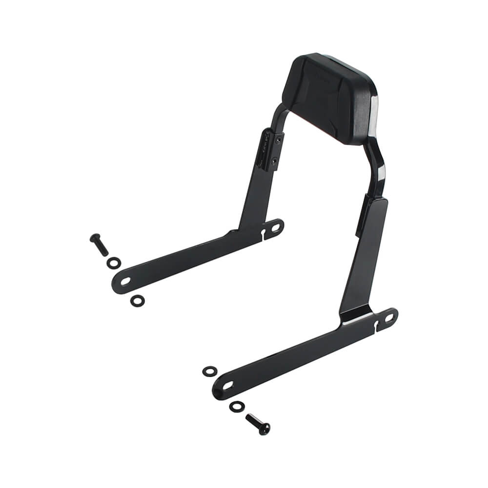 Club Style Passenger Backrests Low profile Fixed Mini Sissy Bar Kit For Harley Dyna Low Rider FXDL Street Bob FXDB Super Glide FXD '06-'17 - pazoma