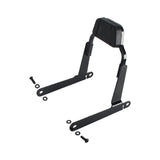 Club Style Passenger Backrests Low profile Fixed Mini Sissy Bar Kit For Harley Dyna Low Rider FXDL Street Bob FXDB Super Glide FXD '06-'17 - pazoma