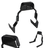 Club Style Passenger Backrests Low profile Fixed Mini Sports Sissy Bar Kit For Harley M8 Softail Fat Bob FXFB FXFBS 2018-2025 - pazoma