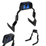 Club Style Passenger Backrests Low profile Fixed Mini Sports Sissy Bar Kit For Harley M8 Softail Fat Bob FXFB FXFBS 2018-2025 - pazoma